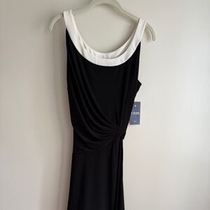 Chaps Women's Colorblock Fit & Flare Dress